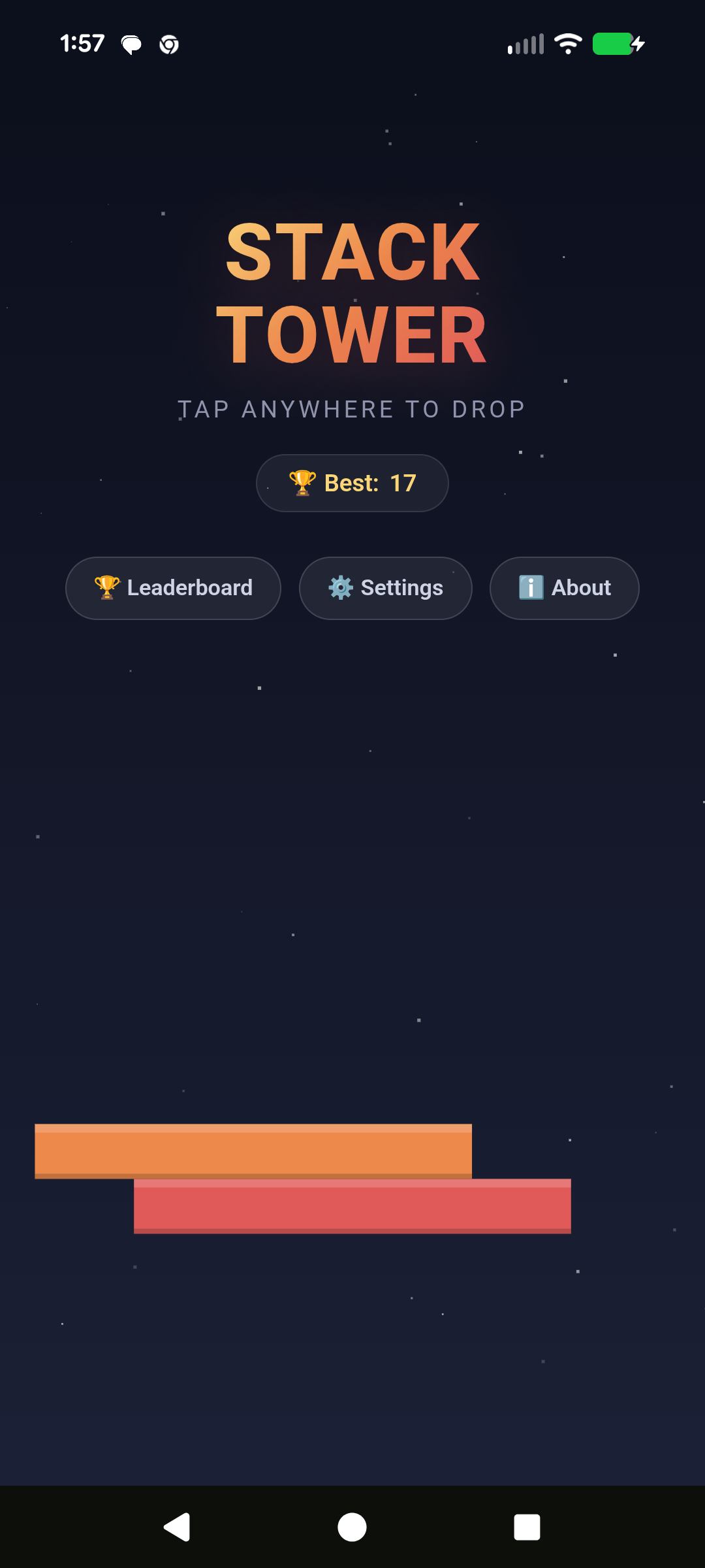 Stack Tower screenshot
